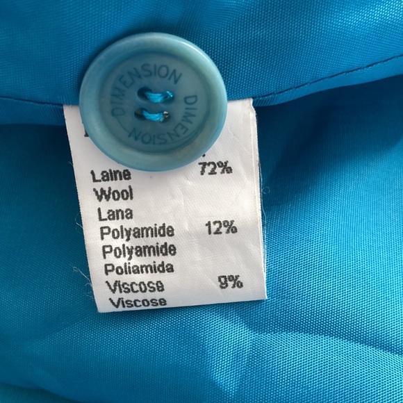 Blue spring coat - Picture 6 of 9